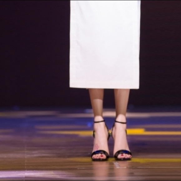 💫Giuseppe Zanotti💫Picard Crystal Wedge Sandals💎 - Picture 7 of 8